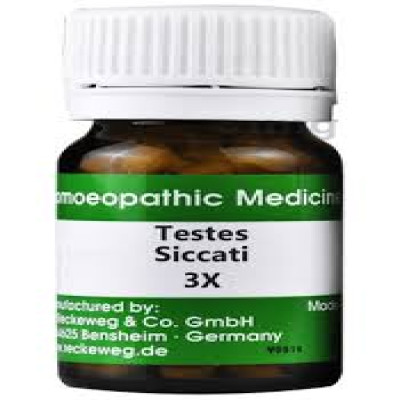 Testes Siccati 3X medicine